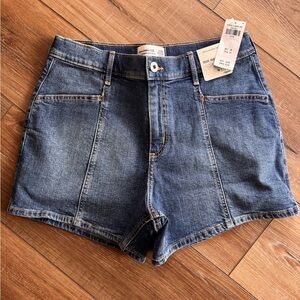Abercrombie Kids Blue Girls Denim Shorts